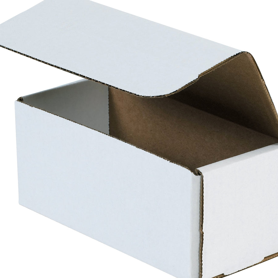 7x3x3 ECT-32-B White Corrugated Mailers 50/Bundle M733 - alias listing