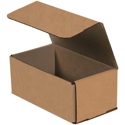 Heavy-duty 7x4x3 kraft corrugated mailers with ECT-32-B strength deliver crush-resistant protection without tape, glue, or staples. One-piece fold-and-tuck design assembles in seconds and ships flat to maximize warehouse storage. Bundle of 50 mailers reduces per-unit cost and freight volume.