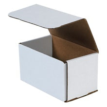 7x4x4 White Corrugated Mailers 50-Pack