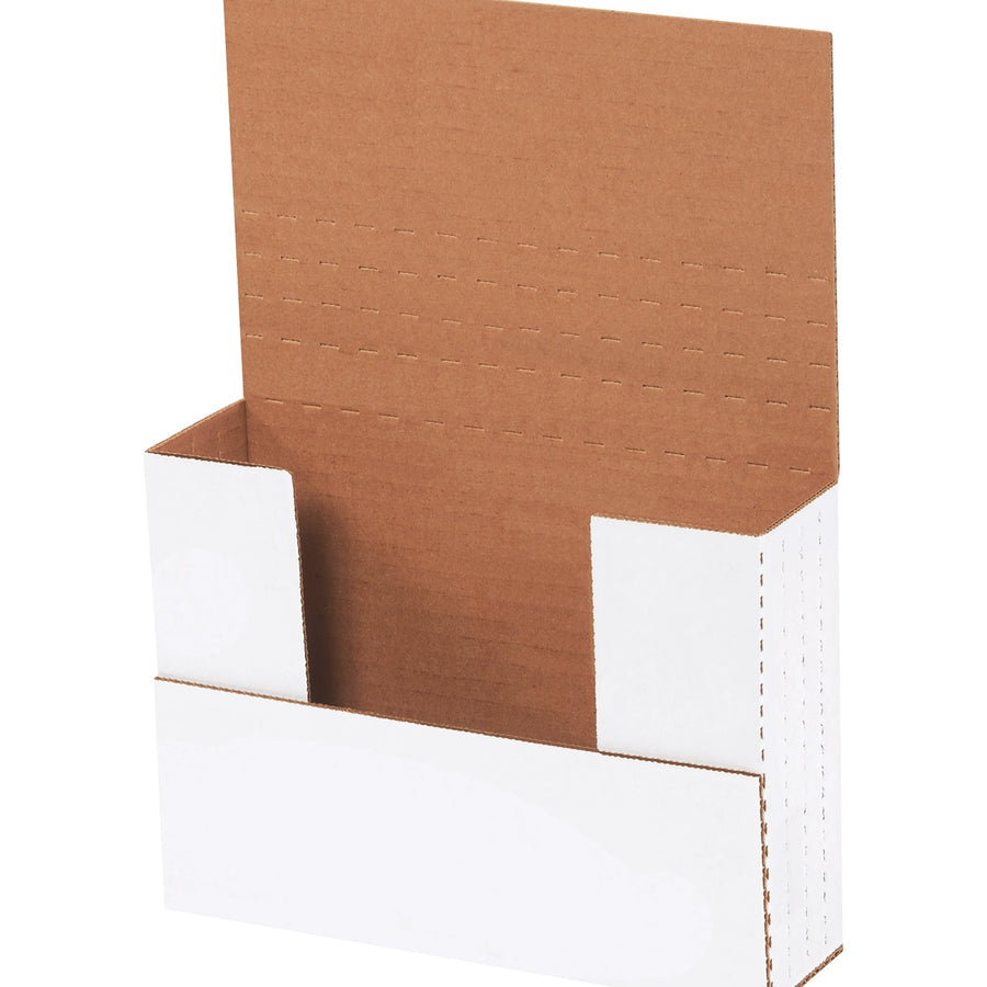7.5x5.5x2 White Corrugated Easy-Fold Mailers 50-Pack M752BF - alias listing