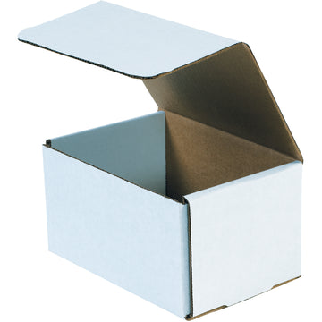 Ship small, fragile items with confidence using these ECT-32-B white corrugated mailers. One-piece fold-and-tuck design requires no tape, glue, or staples‚assembly takes seconds. Double-wall crush-resistant construction protects contents while reducing freight weight and postage costs. 50-pack bundle.