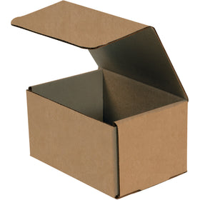 ECT-32-B kraft corrugated mailers engineered for small package protection and postage savings. One-piece fold-and-tuck design with double-wall crush resistance assembles in seconds–no tape, glue, or staples required. Bundle of 50 ships and stores flat.
