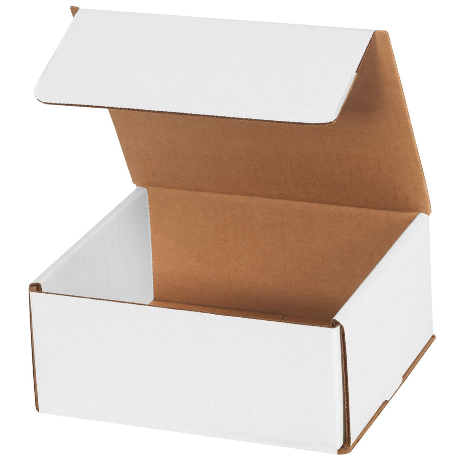 7x6x3 ECT-32-B White Corrugated Mailers 50-Pack M763 - alias listing