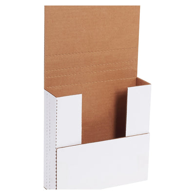 7.5x7.5x2 White Corrugated Easy-Fold Mailers 50-Pack M772BF - alias listing