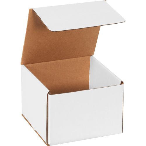 Heavy-duty 7x7x5 white corrugated mailers with ECT-32-B strength and one-piece fold-and-tuck design eliminate setup time and assembly costs. Each bundle of 50 delivers double-wall crush protection on front and sides‚no tape, glue, or staples required. Lightweight construction reduces postage expenses while maintaining superior stacking performance for high-volume fulfillment operations.