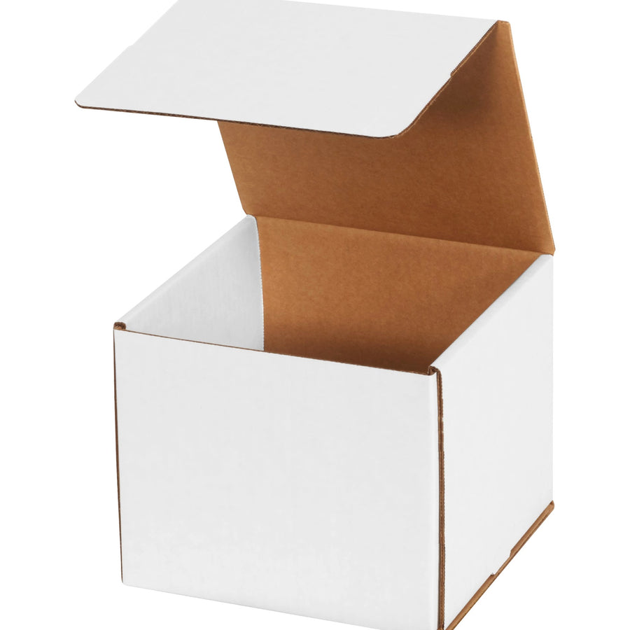 7x7x6 ECT-32 White Corrugated Mailers 50-Pack M776 - alias listing