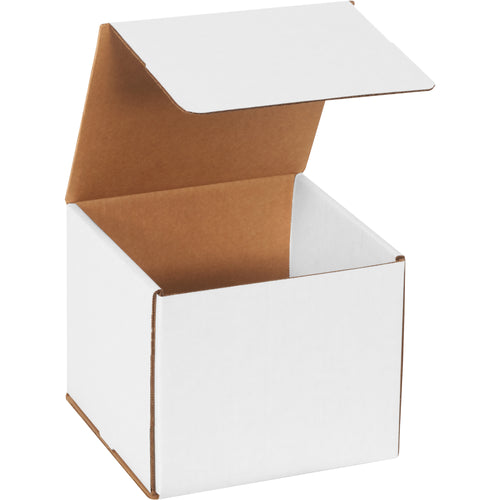 ECT-32-B white corrugated mailers in 7x7x6 dimensions deliver crush-resistant protection without tape, glue, or staples‚just fold and ship. One-piece design with double-wall coverage on front and sides reduces damage claims while cutting postage costs. Sold as a convenient 50-pack bundle for high-volume shippers.