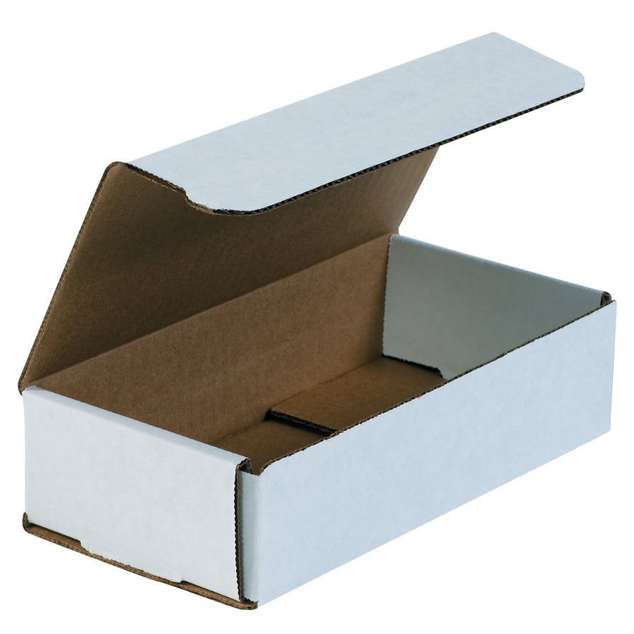 8x4x2 ECT-32 White Corrugated Mailers 50-Pack M842 - alias listing