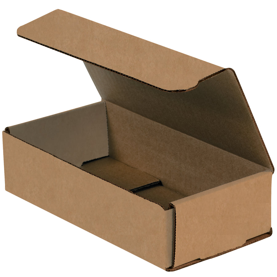 ECT-32-B kraft corrugated mailers in 8x4x2 dimensions deliver double-wall protection with zero assembly required. These crush-resistant, one-piece folding mailers ship and store flat–reducing warehouse footprint and freight costs by up to 40%. Bundle of 50 units.