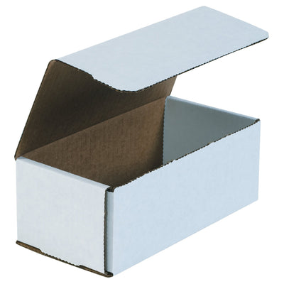 8x4x3 ECT-32-B White Corrugated Mailers 50/Bundle M843 - alias listing