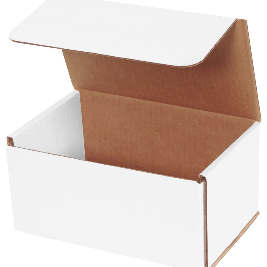 8x5x4 ECT-32 White Corrugated Mailers 50-Pack M854 - alias listing