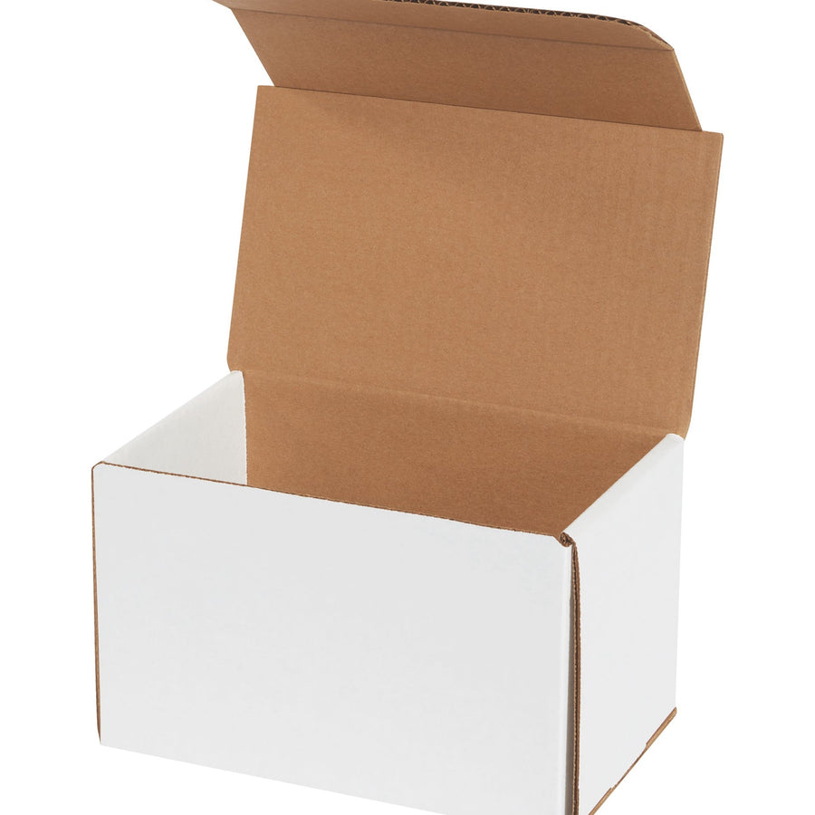 8x5x5 ECT-32-B White Corrugated Mailers 50-Pack M855 - alias listing