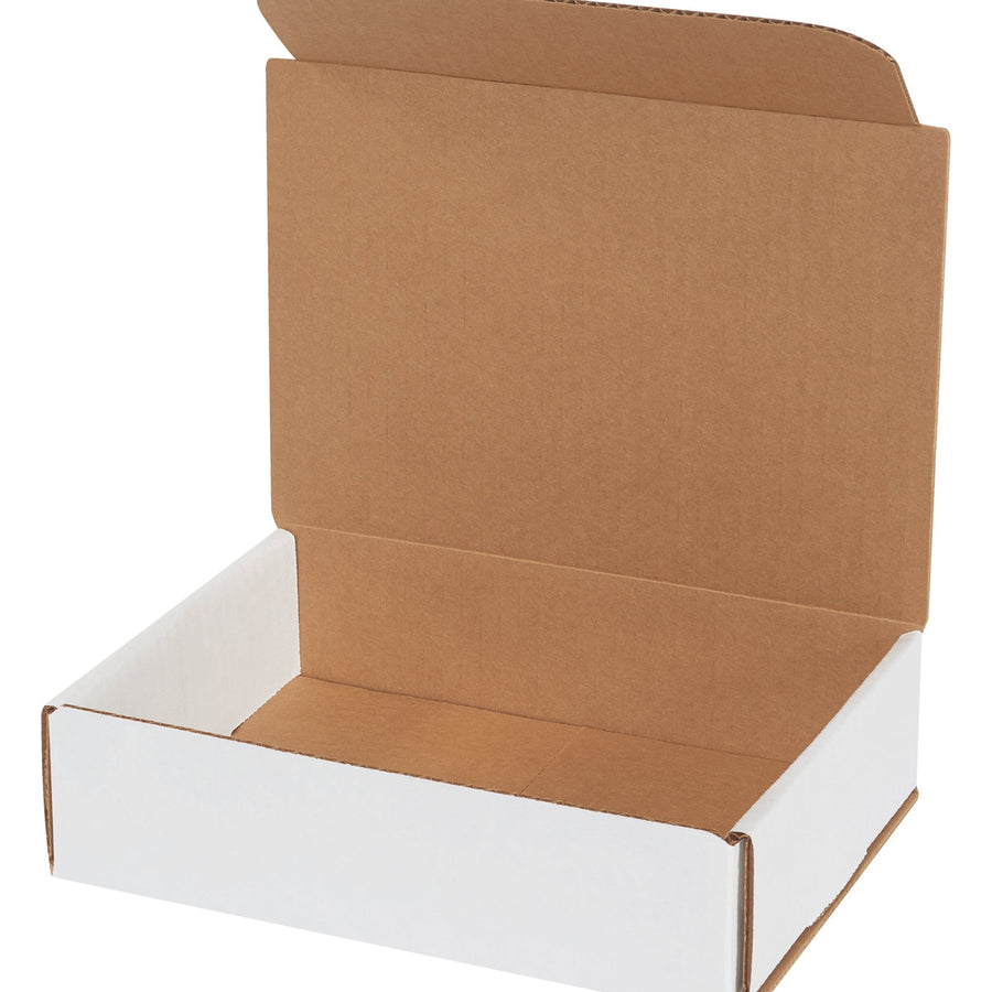 8x6x2 ECT-32 White Corrugated Mailers 50-Pack M862 - alias listing