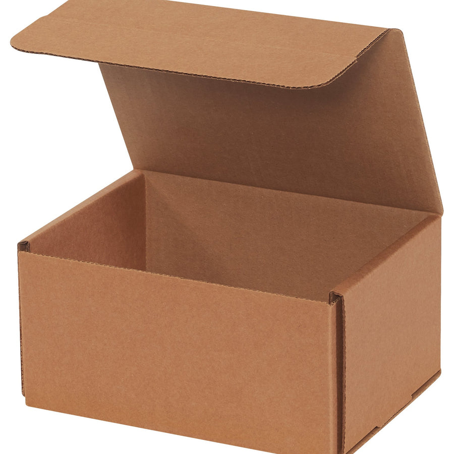 8x6x4 ECT-32 Kraft Corrugated Mailers 50/Bundle M864K - alias listing