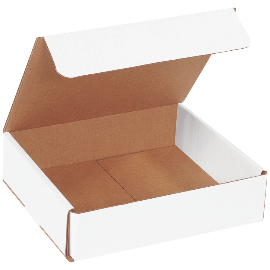 Engineered for fulfillment efficiency: these 8x7x2 white corrugated mailers feature ECT-32-B crush-resistant construction with one-piece fold-and-tuck design–no tape, glue, or staples required. Pack of 50 delivers double-wall protection on front and sides while reducing dimensional weight and freight costs per shipment.