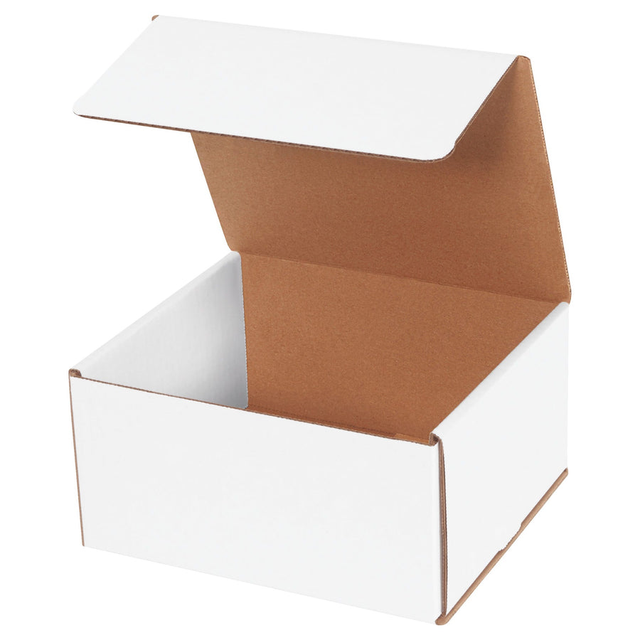 8x7x4 ECT-32-B White Corrugated Mailers 50-Pack M874 - alias listing