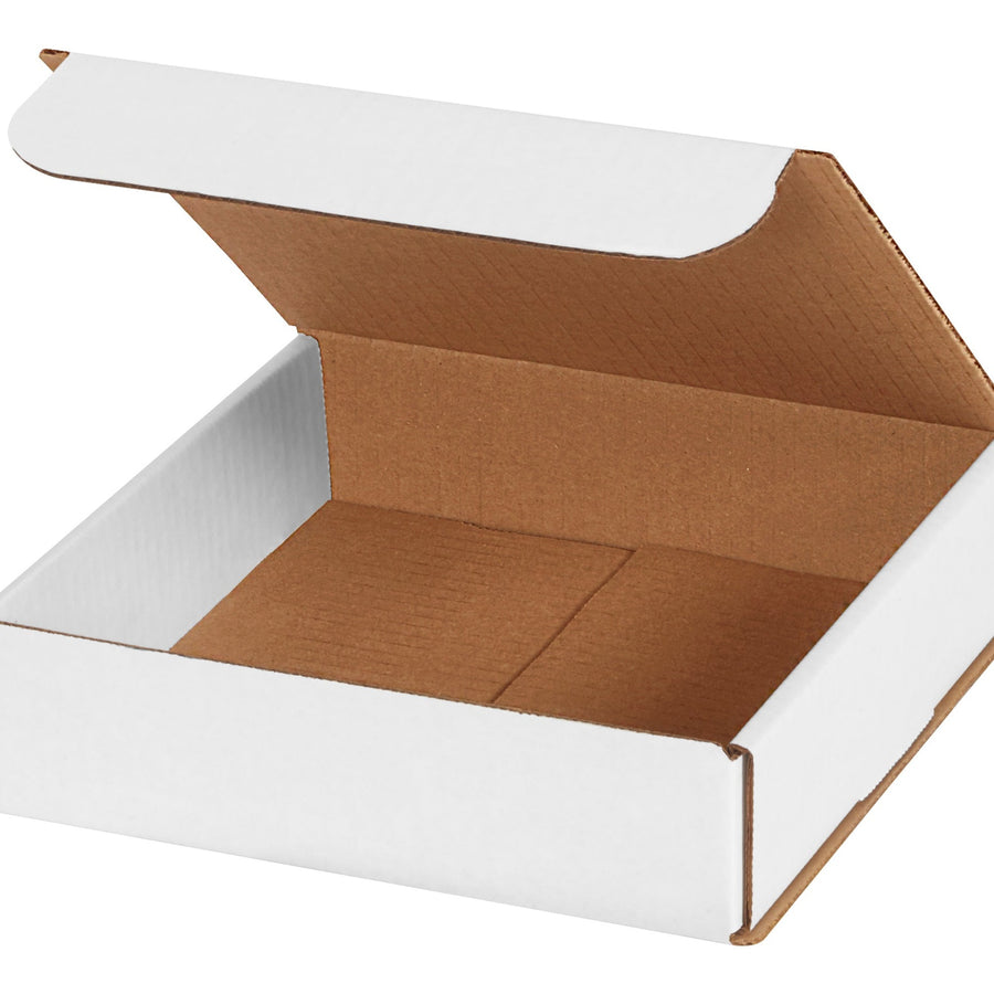 8x8x2 ECT-32 White Corrugated Mailers 50-Pack M882 - alias listing