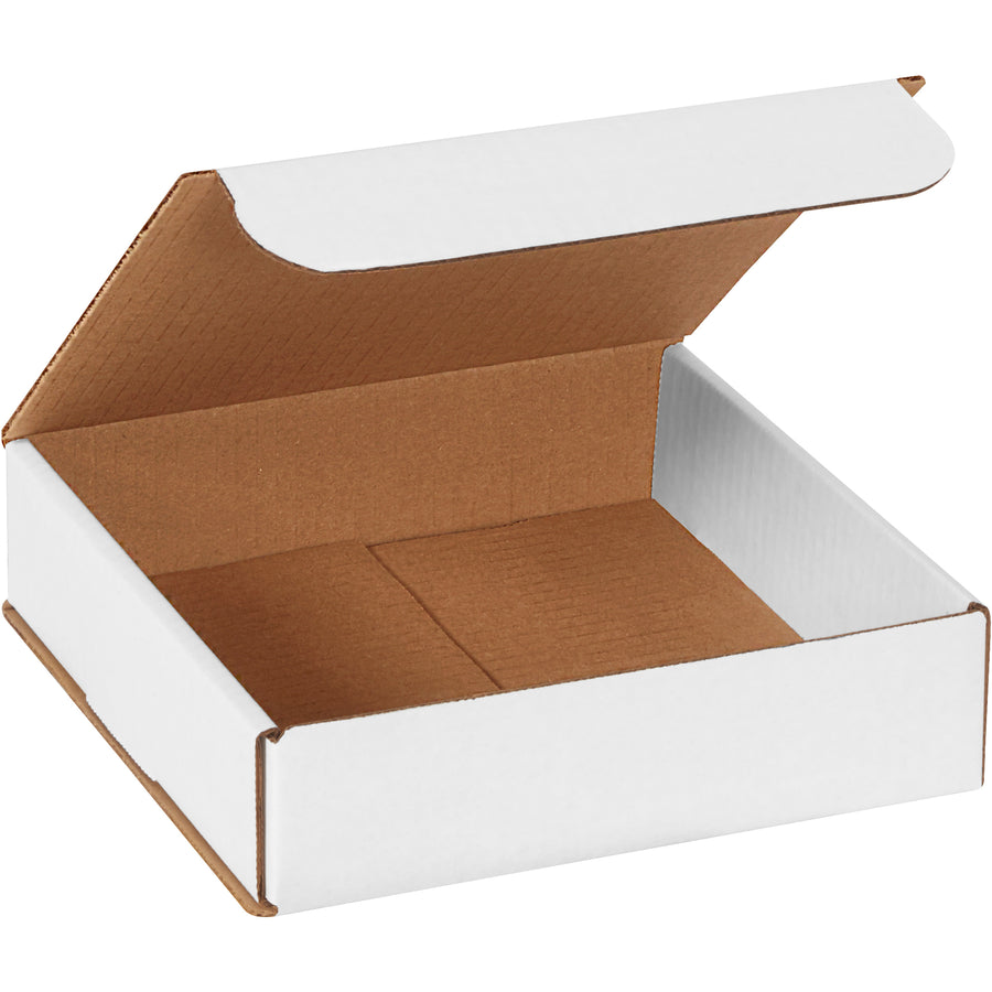 One-piece white corrugated mailers engineered for maximum crush resistance without tape, glue, or staples. ECT-32-B rated material delivers double-wall protection on front and sides. Ship 50 units per bundle–reduce fulfillment time and postage costs.