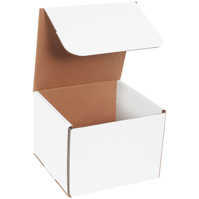 Premium ECT-32-B white corrugated mailers in 8x8x6 dimensions deliver dual-wall crush resistance and lightweight performance that reduces postage costs. One-piece fold-and-tuck design requires no tape, glue, or staples‚assembly takes seconds. Perfect for fulfillment centers shipping fragile items with confidence and efficiency.