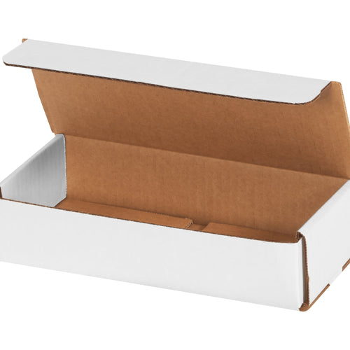 9x4x2 ECT-32 White Corrugated Mailers 50/Bundle M942 - alias listing