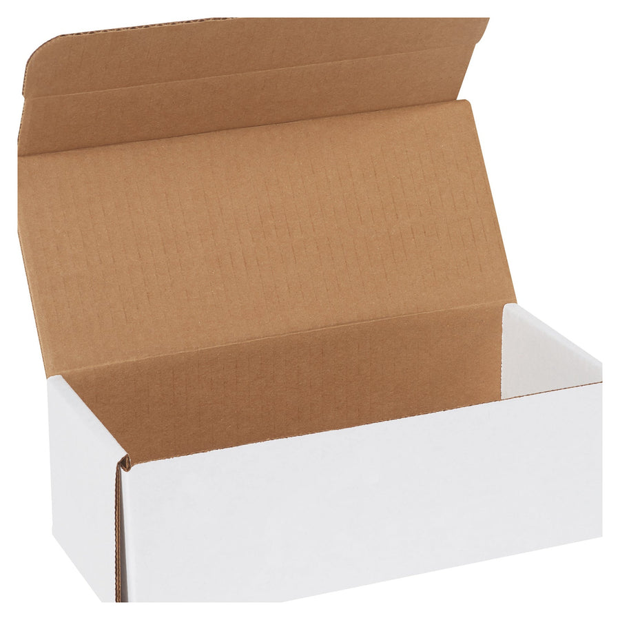 9x4x3 ECT-32-B White Corrugated Mailers 50-Pack M943 - alias listing