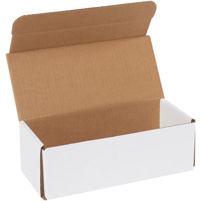 Ship small items with confidence using these ECT-32-B white corrugated mailers in 9x4x3 dimensions. One-piece fold-and-tuck design eliminates tape, glue, and staples while delivering double-wall crush resistance on front and sides. Bundle of 50 reduces per-unit costs and keeps inventory stocked.