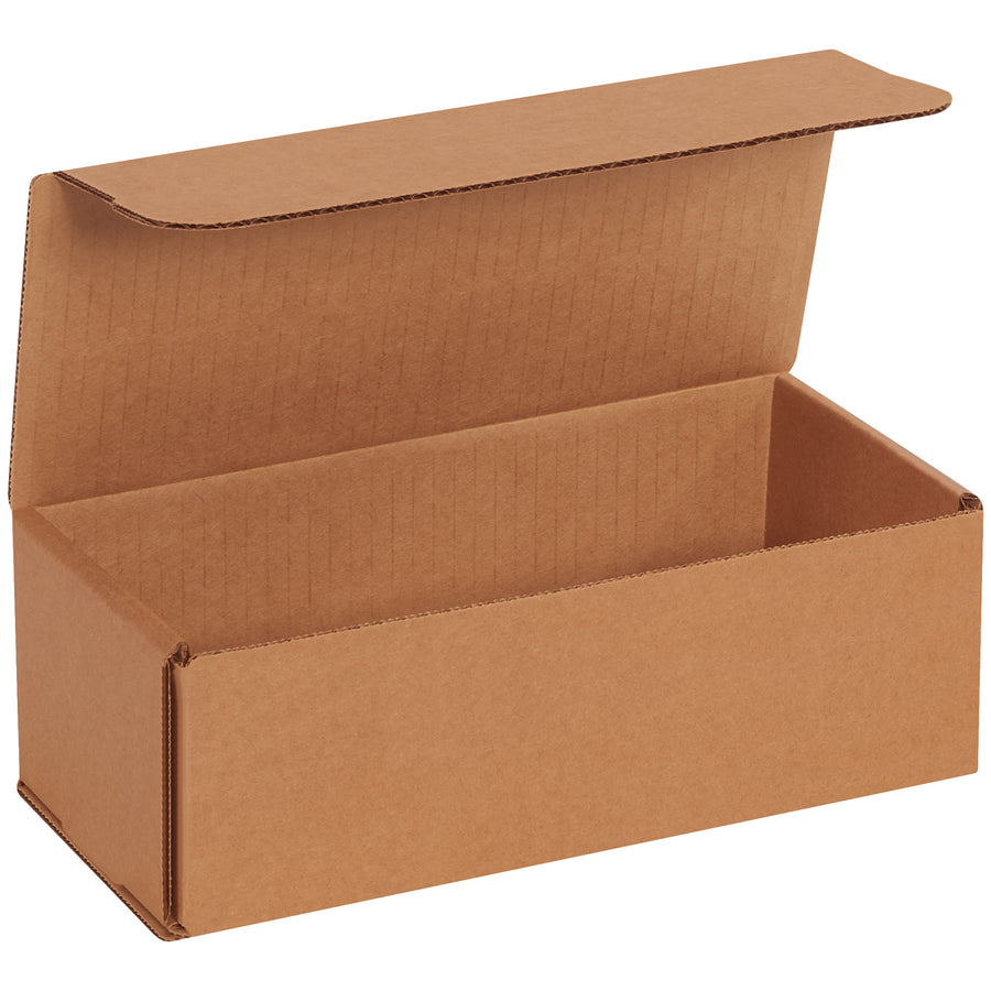 Ship small items with confidence using these ECT-32-B kraft corrugated mailers. One-piece fold-and-tuck design requires no tape, glue, or staples–assembly takes seconds. Double-wall crush-resistant construction protects fragile products while flat storage maximizes warehouse space. Bundle of 50.