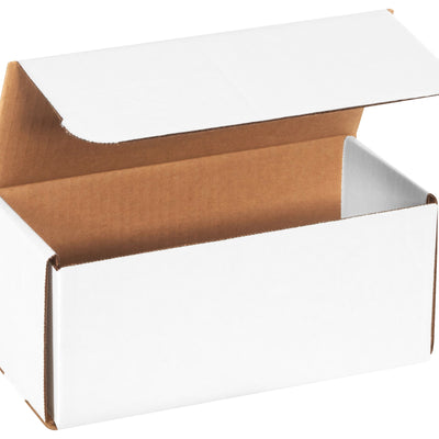9x4x4 ECT-32 White Corrugated Mailers 50-Pack M944 - alias listing