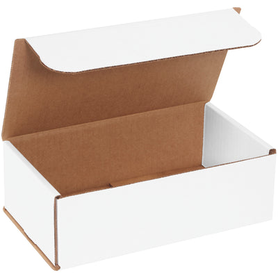 Save on labor and postage with our one-piece fold-and-tuck white corrugated mailers. Built from ECT-32-B material with dual-wall crush resistance on front and sides. Bundle of 50 ships fast‚no tape, glue, or staples required.