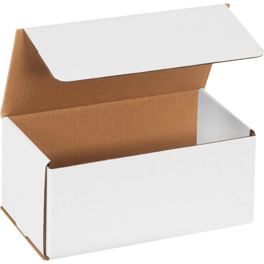 Ship small, lightweight items without compromise. These 9x5x4 white corrugated mailers feature ECT-32-B construction with crush-resistant double walls that fold to size in seconds‚no tape, glue, or staples required. Sold as a bundle of 50 to maximize your packaging efficiency and reduce per-unit costs.
