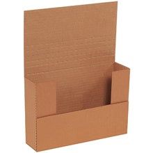 9.62x6.62x2.5 Kraft Easy Fold Mailers 50/Bundle