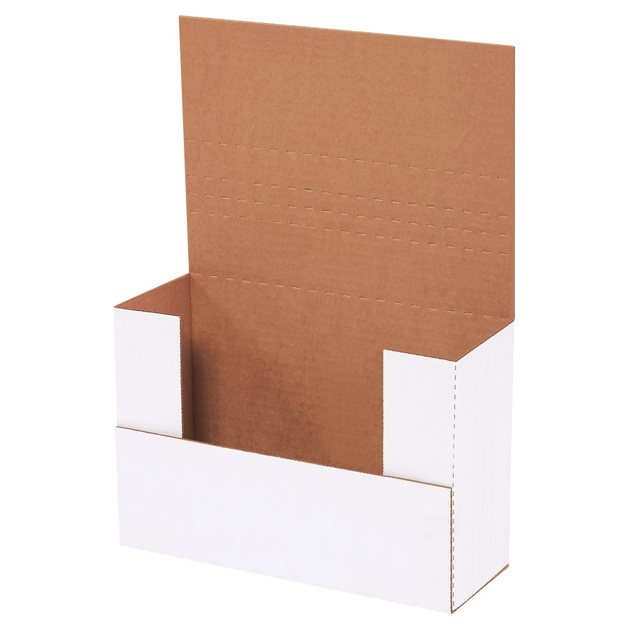 9.625x6.625x3.5 White Corrugated Easy-Fold Mailers 50-Pack M963BF - alias listing