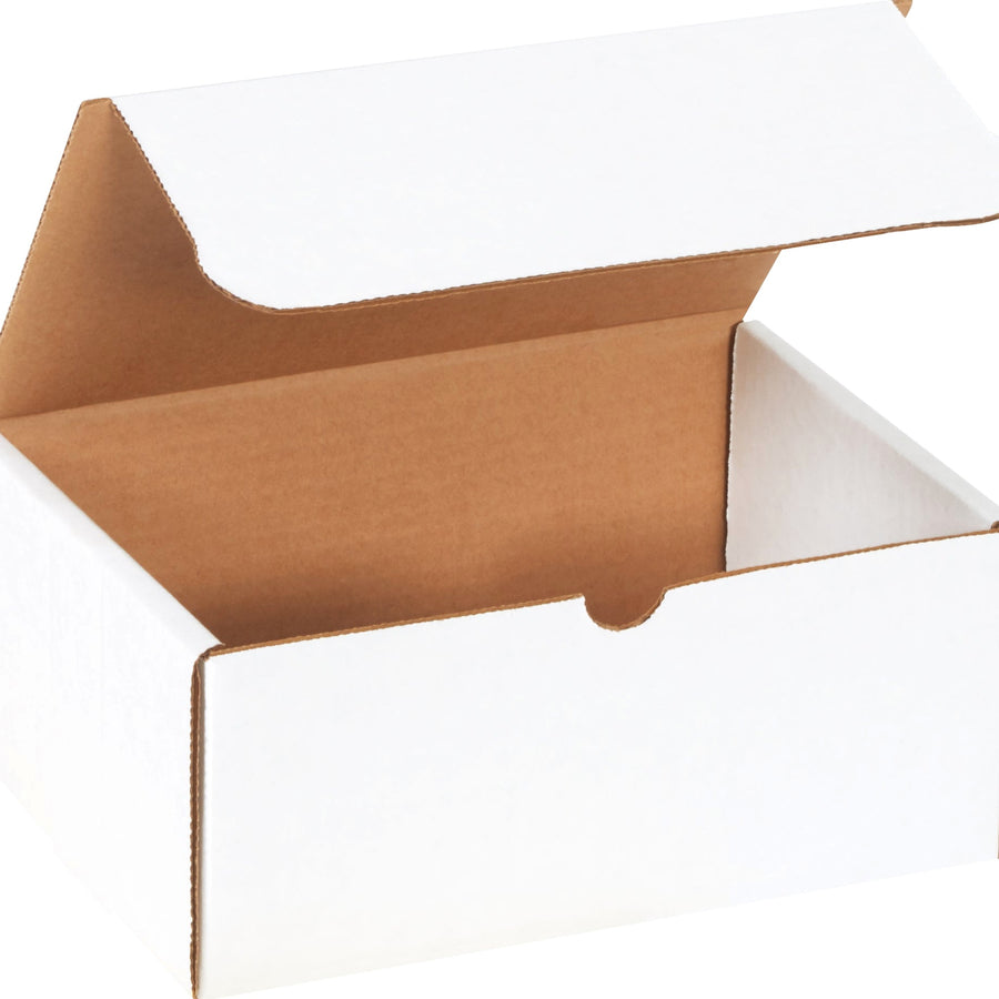 9x6.25x4 White Corrugated Literature Mailers 50-Pack M964 - alias listing