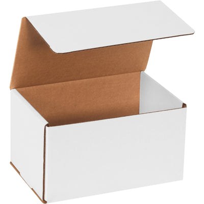 Ship small items with confidence using these ECT-32-B white corrugated mailers in 9x6x5 dimensions. One-piece fold-and-tuck construction delivers double-wall crush resistance on front and sides‚no tape, glue, or staples required. 50-pack bundle reduces labor and cuts postage costs on lightweight shipments.