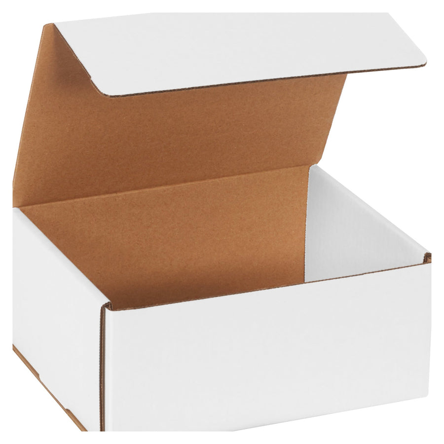 9x7x4 ECT-32-B White Corrugated Mailers 50-Pack M974 - alias listing