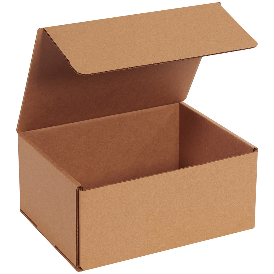 Ship small items with confidence using these ECT-32-B kraft corrugated mailers. One-piece fold-and-tuck design with double-wall protection requires no tape, glue, or staples–ready to use in seconds. 50/bundle ships flat for maximum warehouse efficiency and reduced postage costs.