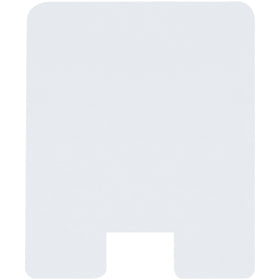 10x12 White Corrugated Ballot Box Header Cards - ECT-32-B, Bundle of 10