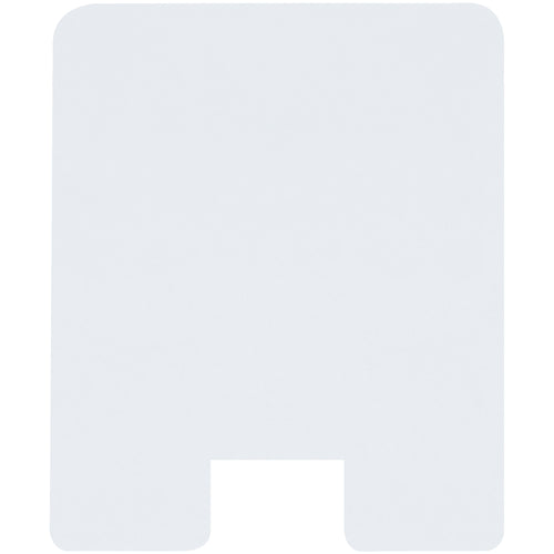 10x12 White Corrugated Ballot Box Header Cards - ECT-32-B, Bundle of 10