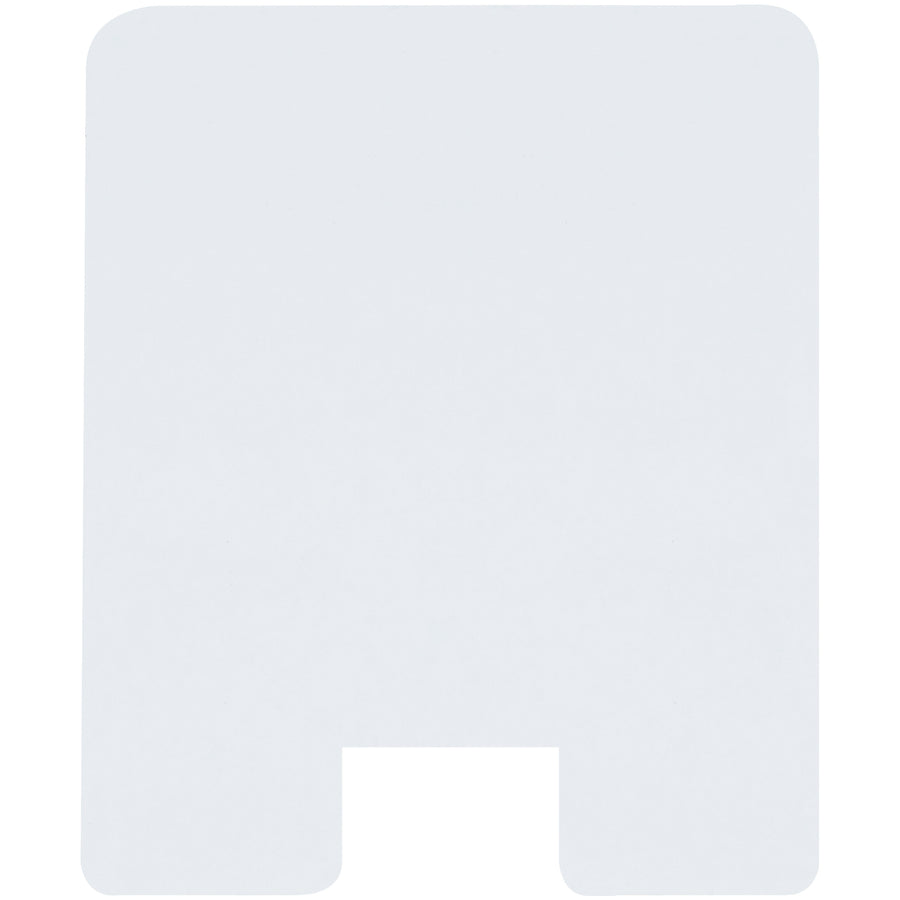 10x12 White Corrugated Ballot Box Header Cards - ECT-32-B, Bundle of 10