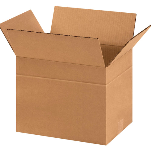 11.75x8.75x8.75 ECT-32 Multi-Depth Kraft Corrugated Shipping Boxes 25-Pack MD1188