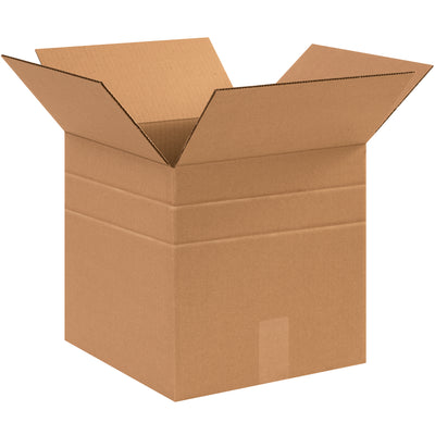 Eliminate carton redundancy with pre-scored multi-depth 12x12x12 corrugated boxes that fold to your exact specifications. Strong ECT-32 kraft construction handles demanding warehouse and fulfillment operations while slashing inventory SKUs and parcel shipping expenses. Ships as a convenient 25-box bundle.