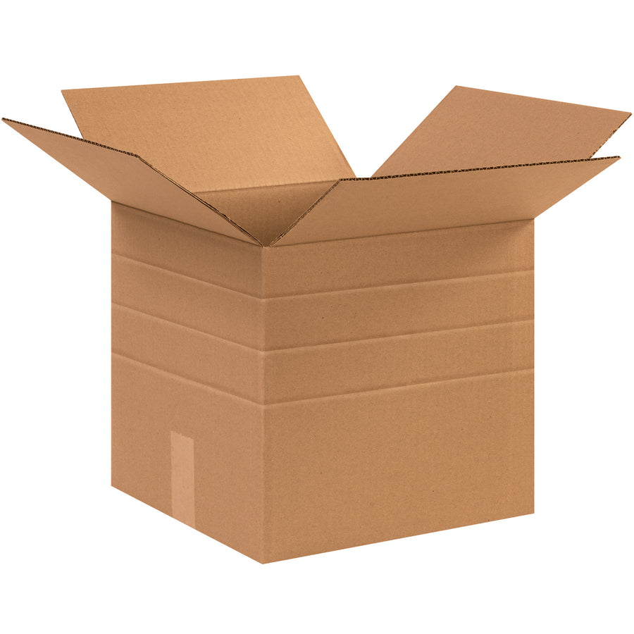 Eliminate carton sizer equipment and inventory bloat with these pre-scored, adjustable-height corrugated boxes. Fold to 6", 9", or 12" heights using the same ECT-32 kraft carton‚cut packaging SKUs and parcel service fees instantly. Sold in bundles of 25.