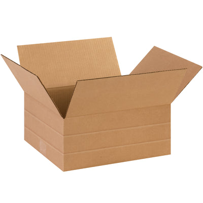 Consolidate your carton inventory with one versatile box. These 14x10x6 multi-depth corrugated boxes fold to multiple heights with pre-scored side panels–no carton sizer required. ECT-32 kraft material delivers strength while reducing freight spend and warehouse SKU complexity.