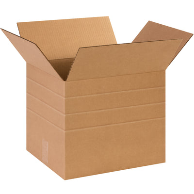 Pre-scored multi-depth corrugated boxes that fold to your exact height–no carton sizer needed. ECT-32 kraft construction handles stacking and freight without compromise. Sold in bundles of 25, these adjustable-size cartons eliminate inventory bloat and cut parcel shipping expenses.