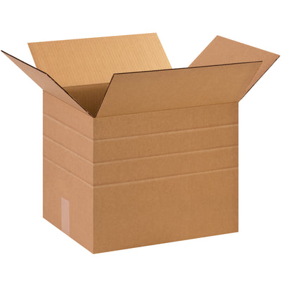 Eliminate carton size proliferation with these pre-scored 15x12x12 kraft corrugated boxes that fold to 3 different heights–no sizer required. One SKU replaces multiple box styles, cutting inventory costs and parcel shipping fees. ECT-32 single wall construction delivers reliable protection at maximum freight efficiency.