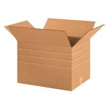 20x12x12 Kraft Multi-Depth Corrugated Shipping Boxes 20-Pack MD201212
