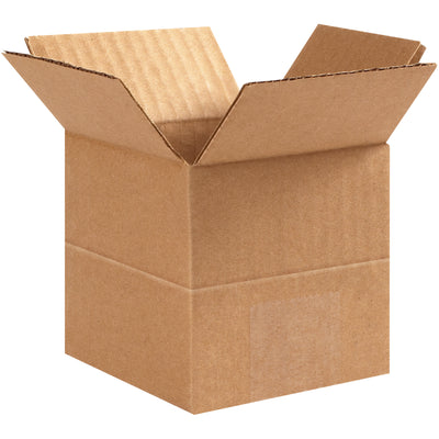 Reduce carton SKUs and parcel shipping costs with these ECT-32 kraft corrugated boxes featuring pre-scored multi-depth sides for flexible height adjustments. Score-folded design eliminates the need for a carton sizer, enabling one box to replace multiple inventory slots. Bundle of 25 units delivers immediate cost savings for warehouses and fulfillment operations.