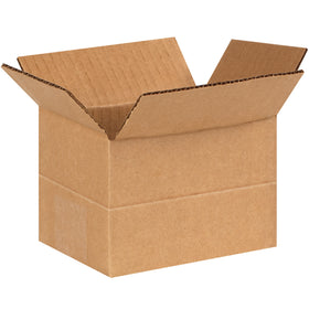 Scored multi-depth corrugated boxes that fold to your desired height–no carton sizer needed. These 6x4x4 ECT-32 kraft boxes consolidate 3-4 box sizes into one SKU, cutting inventory management and shipping costs. Sold as a bundle of 25.