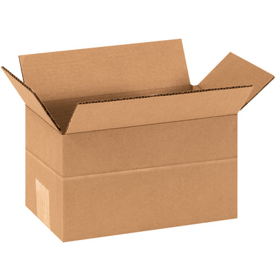 Pre-scored multi-depth corrugated boxes that fold to your exact size without a carton sizer–eliminating inventory SKUs and slashing parcel shipping costs. Built from sturdy ECT-32 kraft corrugated with scored sides at multiple depths for perfect-fit packing every time. Ships in bundles of 25.