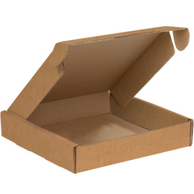 Professional-grade 10x10x2 kraft literature mailers designed to protect your most important documents in transit. Built from strong ECT-32-B corrugated material with protective side flaps and front tuck closure. Assembles instantly without tape, glue, or staples‚50 mailers per bundle.